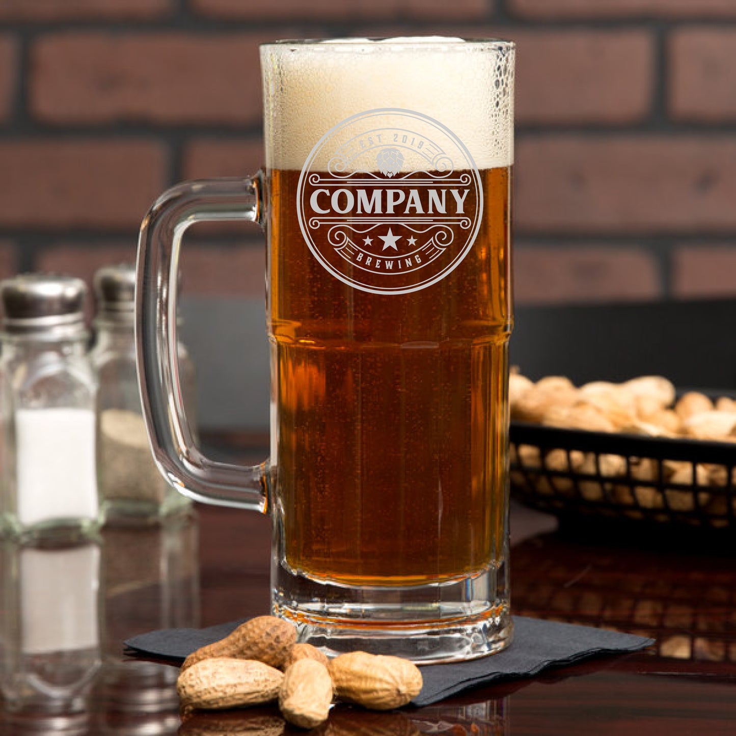 Libbey Lower Panel Beer Mug