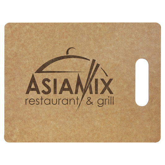 Rectangular Eco Cutting Board with Handle Cutout