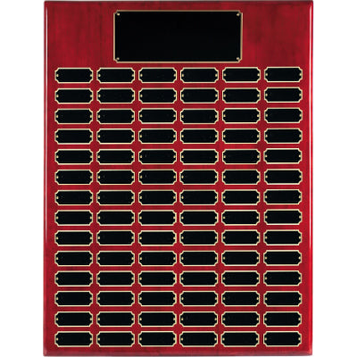 Rosewood Piano Finish Perpetual Plaque
