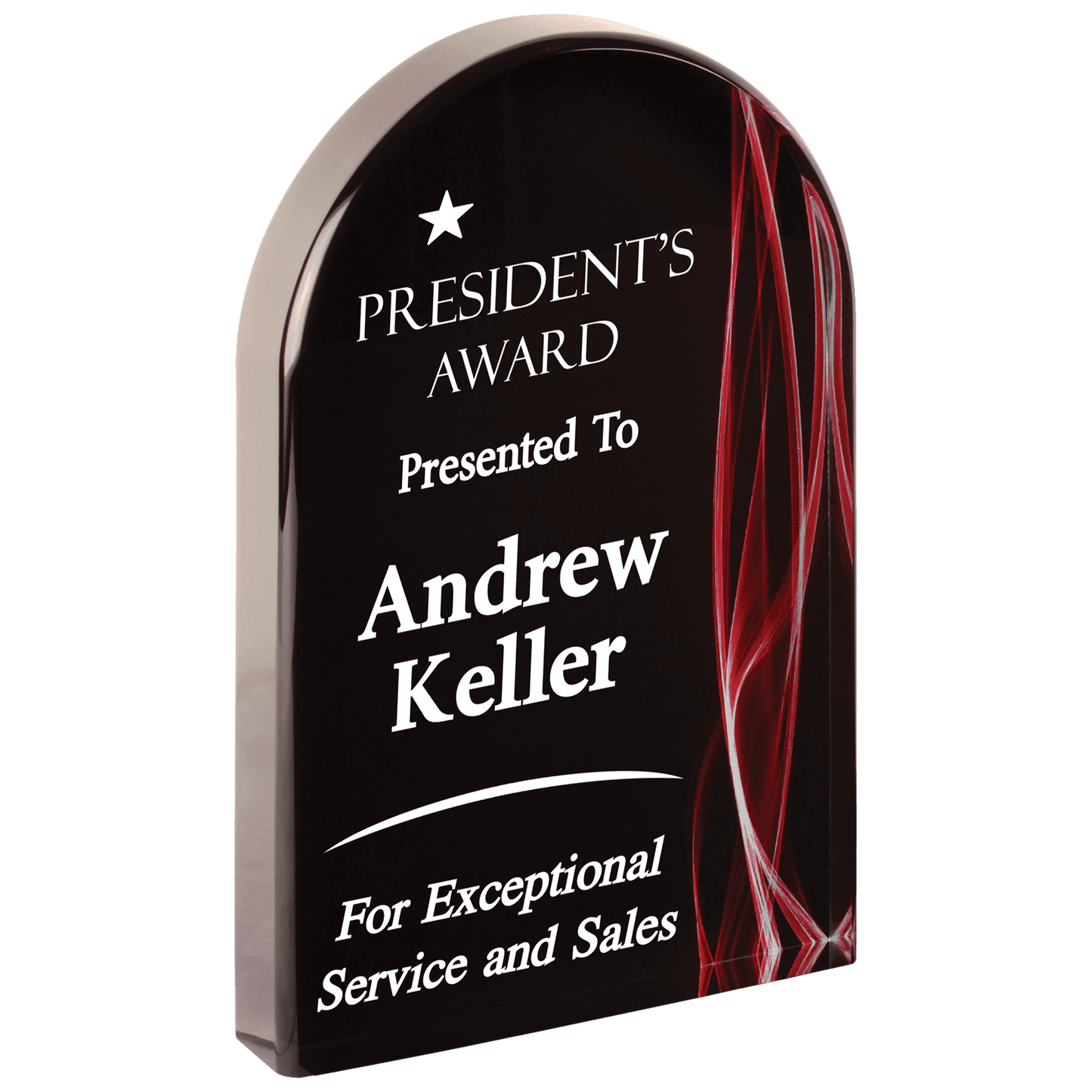 Arch Vapor Acrylic Award