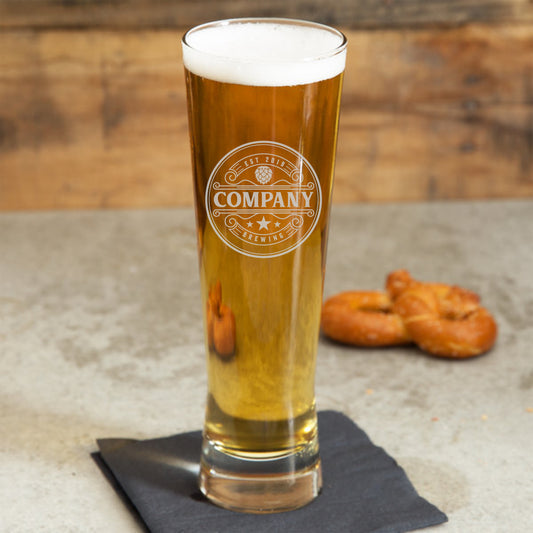 Libbey Pinnacle Pilsner Beer Glass