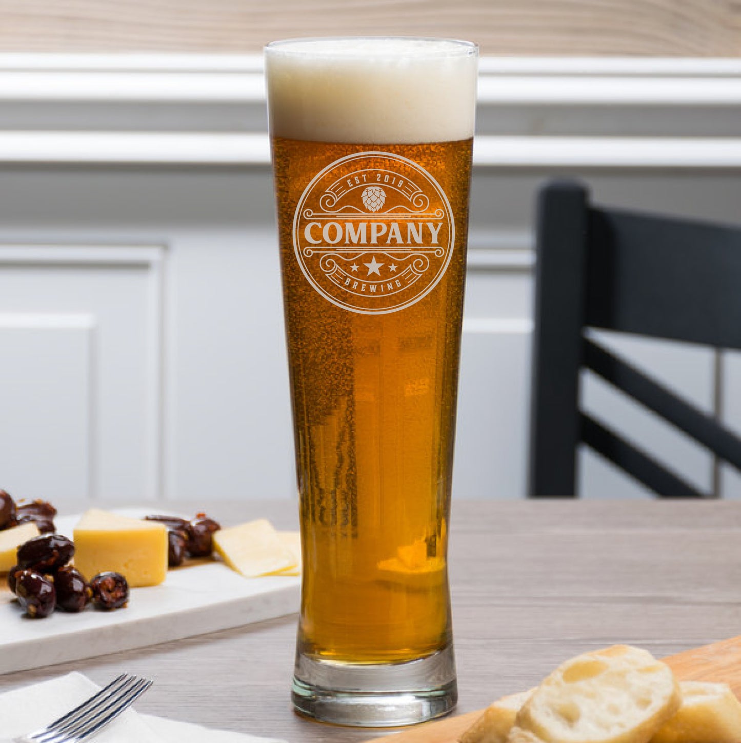 Libbey Pinnacle Pilsner Beer Glass