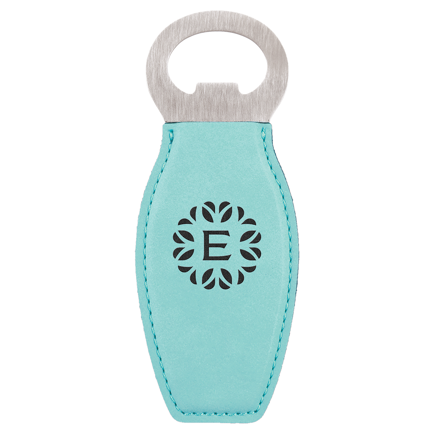Leatherette Bottle Opener with Magnet