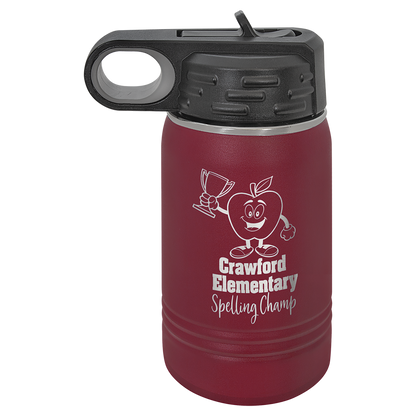 Polar Camel 12oz Water Bottle