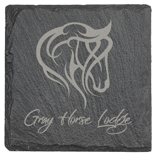 4" Slate Coaster