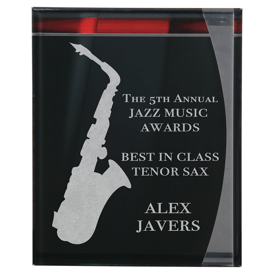 Lustre Acrylic Plaque with Hanger