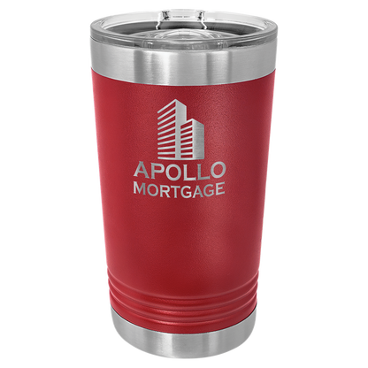 Polar Camel 16 oz. Vacuum Insulated Pint with Slider Lid