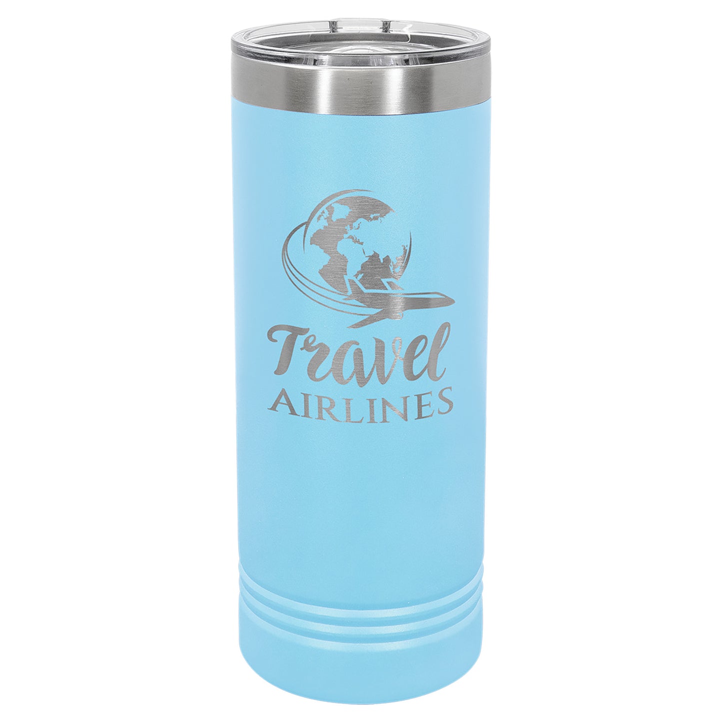 Polar Camel 22 oz. Skinny Tumbler with Slider Lid