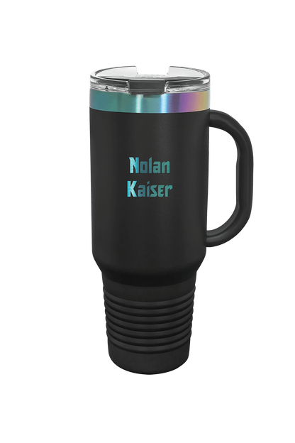 Havoc Personalized Special Color Engraved Polar Camel 40 oz. Tumbler with Handle, Lid and Straw