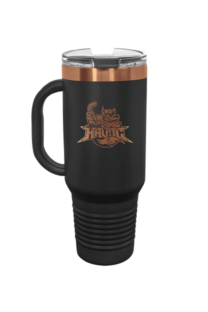 Havoc Personalized Special Color Engraved Polar Camel 40 oz. Tumbler with Handle, Lid and Straw