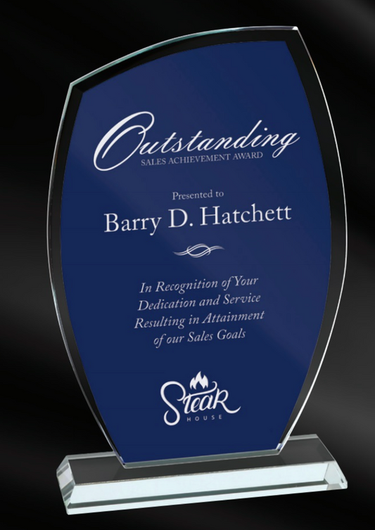 Blue Azure Glass Sail