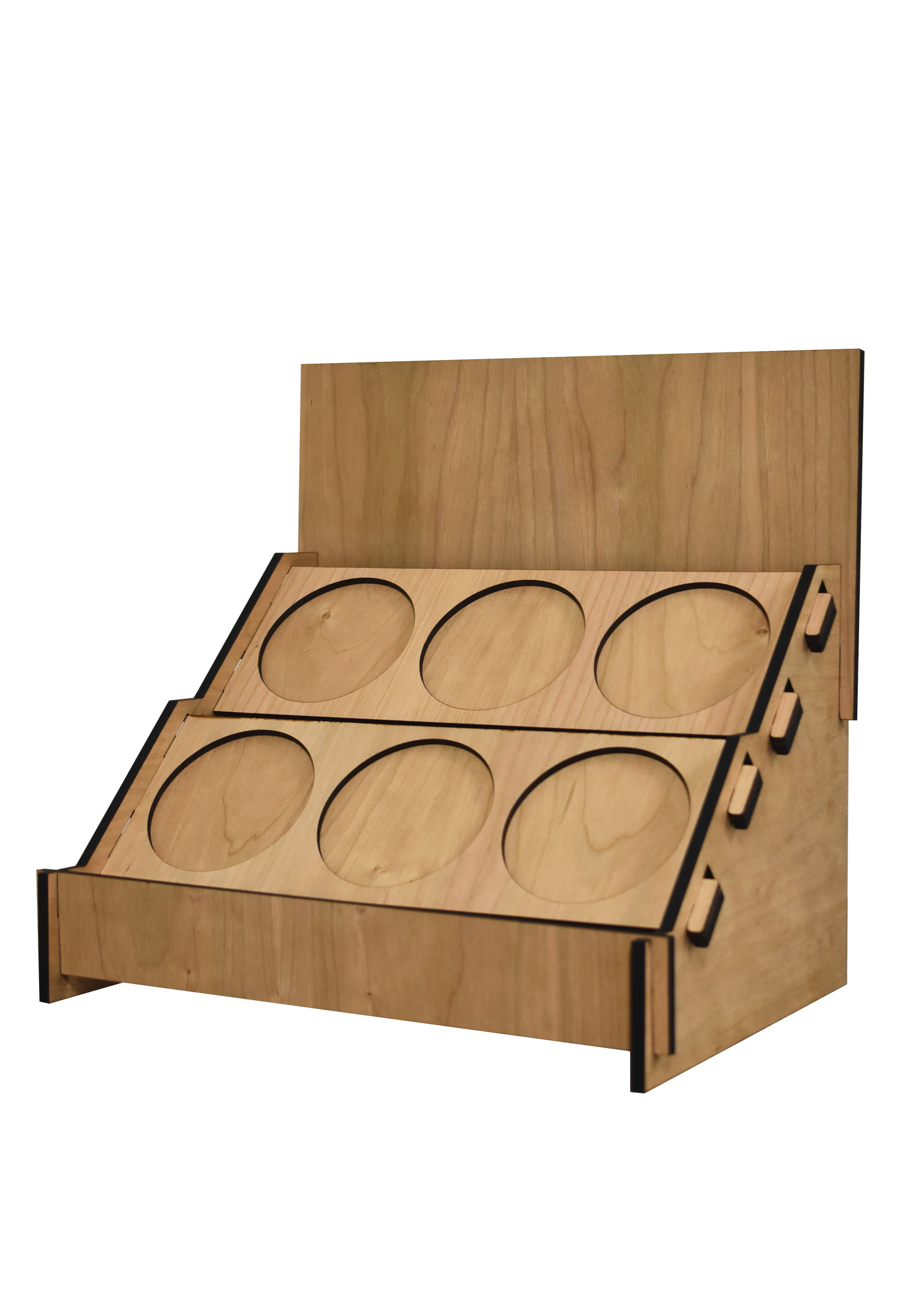 Havoc Personalized Tabletop Puck Stand - 6 Pucks