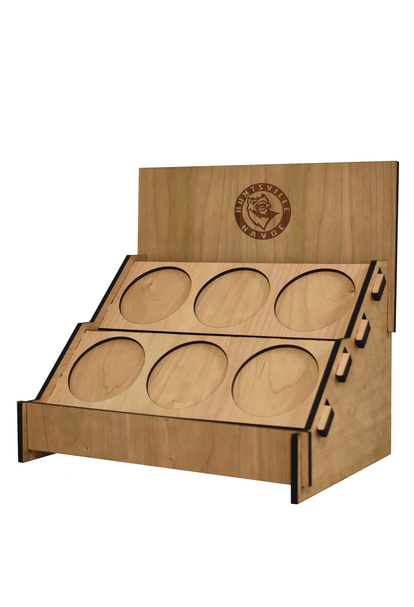 Havoc Personalized Tabletop Puck Stand - 6 Pucks