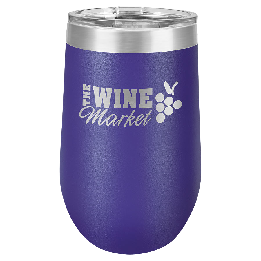 Polar Camel 16 oz. Vacuum Insulated Stemless Wine Tumbler w/Lid