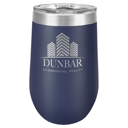 Polar Camel 16 oz. Vacuum Insulated Stemless Wine Tumbler w/Lid