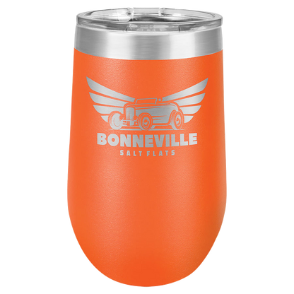 Polar Camel 16 oz. Vacuum Insulated Stemless Wine Tumbler w/Lid