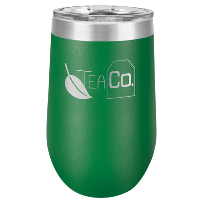 Polar Camel 16 oz. Vacuum Insulated Stemless Wine Tumbler w/Lid