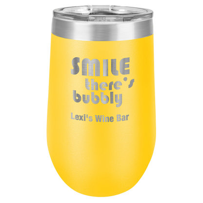 Polar Camel 16 oz. Vacuum Insulated Stemless Wine Tumbler w/Lid