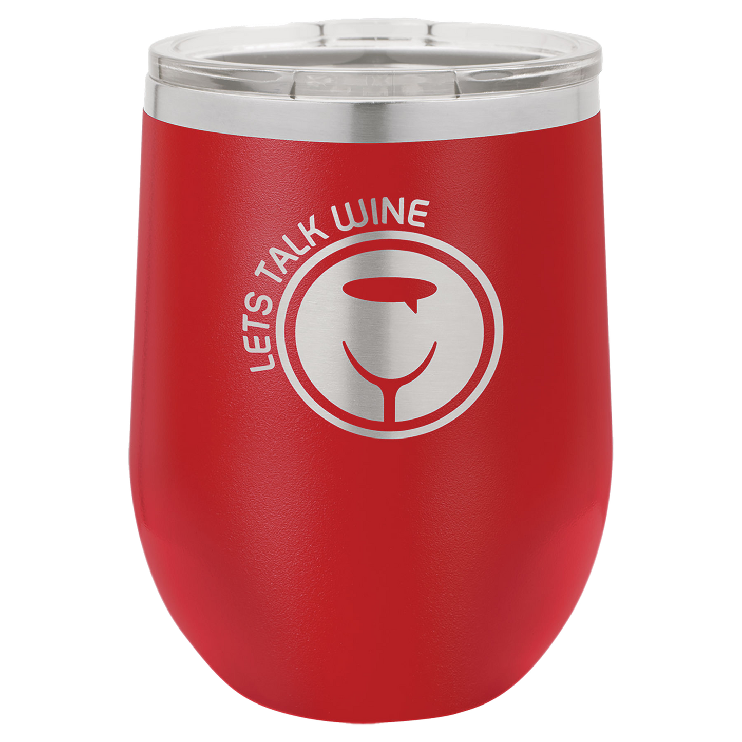 Polar Camel 12 oz. Vacuum Insulated Stemless Wine Tumbler w/Lid