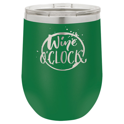 Polar Camel 12 oz. Vacuum Insulated Stemless Wine Tumbler w/Lid