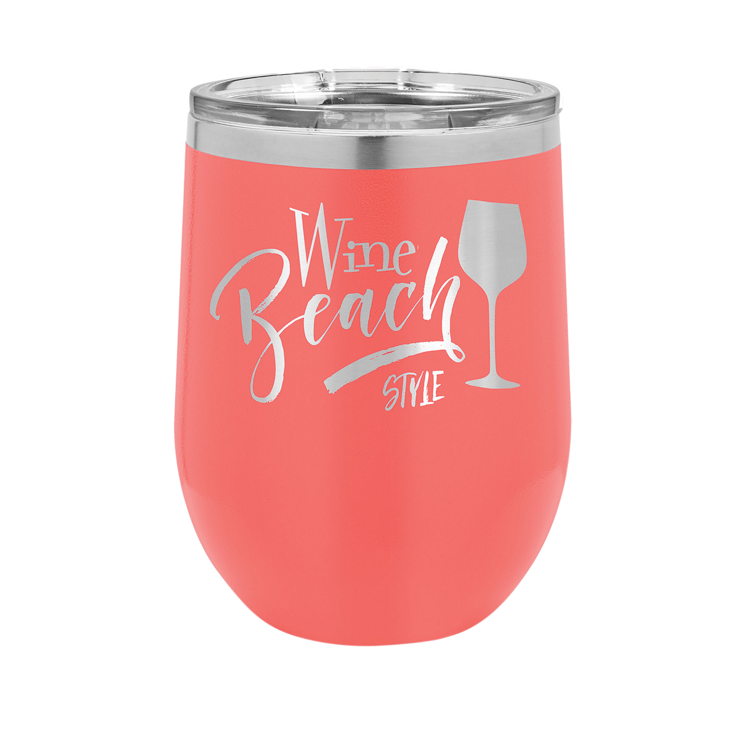 Polar Camel 12 oz. Vacuum Insulated Stemless Wine Tumbler w/Lid