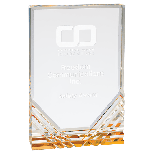 Jewel Mirage Acrylic Award - 6" x 8"