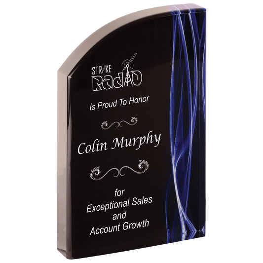 Wave Vapor Acrylic Award