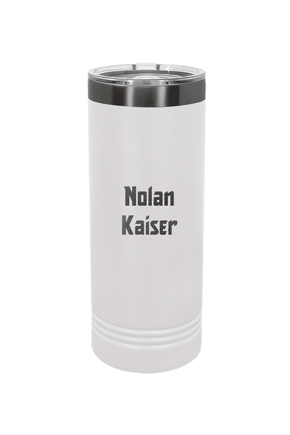 Havoc Personalized Special Color Engraved Polar Camel 22 oz. Skinny Tumbler with Slider Lid