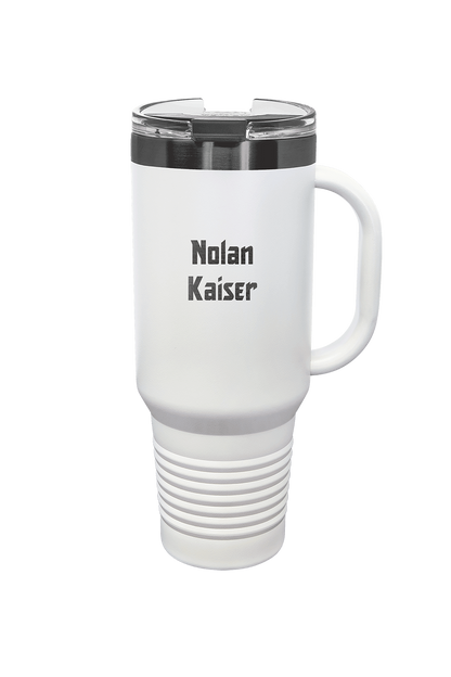 Havoc Personalized Special Color Engraved Polar Camel 40 oz. Tumbler with Handle, Lid and Straw